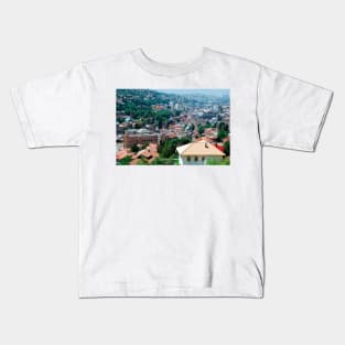 Sarajevo Skyline Kids T-Shirt